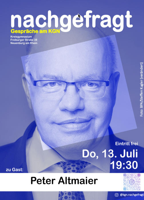 nachgefragt, Peter Altmaier