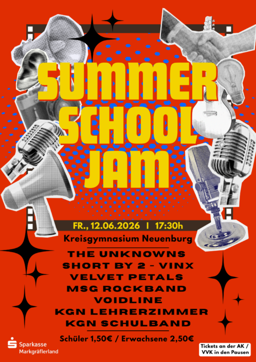 Summer School Jam Plakat A2